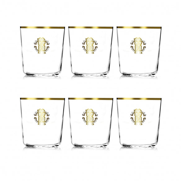 ROBERTO CAVALLI - BICCHIERE OLD FASHION/OLD FASHION GLASS - SET 6 PZ